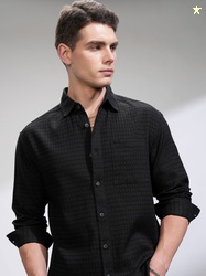HIGHLANDER Men Comfort Opaque Casual Shirt