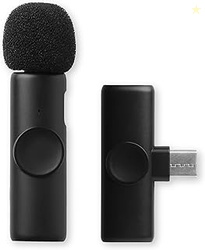 Juarez K11 Wireless Microphone All-in-One 3-Port Mini Lavalier Mic  2.
