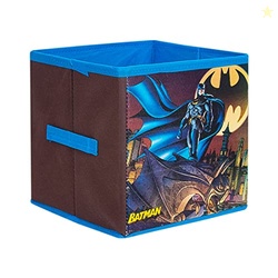 PrettyKrafts Batman SBS_BM1 Toys Organizer Storage Box for Kids, Small
