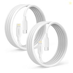 CZARTECH [Pack-2] [1.5 Mt/5 Ft] USB-C Cable Compatible with i-Phone 13