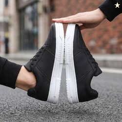 ROASTER Sneakers For Men (Black , 7)