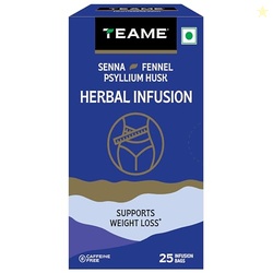 Senna Fennel Psyllium Husk Herbal Infusion, 25 Bags | Supports Weight 