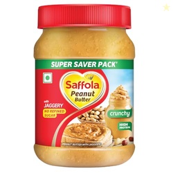 Saffola Peanut Butter with Jaggery, Crunchy 850 gm | High Protein Pean