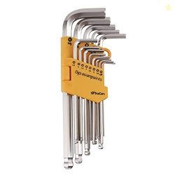 Asian Paints TruCare 26-in-1 Pcs Hex/Allen Key Set | Carbon Steel with