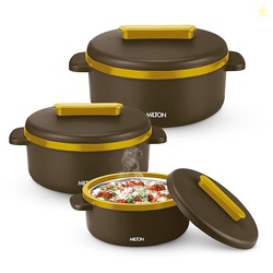 MILTON Micronova Jr. Gift Set Inner Stainless Steel Casserole Set of 3