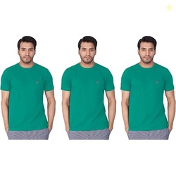 Lux Nitro Men's Regular Fit Round Neck T-Shirt_Proud Peacock