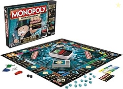 Monopoly Ultimate Banking Edition Board Game, Includes Electronic Bank
