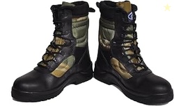 Allen Cooper AC 1228 Combat Boot, Size - 9 UK/India, Olive Green