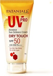 UV Pro Advance Sun Defence Cream SPF 50 PA+++50g, Dry Touch, Non-Oily,