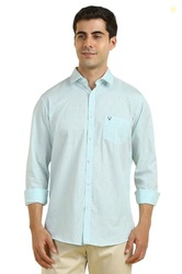 Men Cotton Blend Regular Fit Shirt