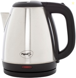 Pigeon FAVOURITE Electric Kettle (1.8 L, Silver, Black)