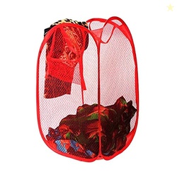 Suzec Polyester Laundry Bag Foldable&Collapsible Basket With Easy To C
