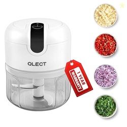 QLECT Automatic Electric Chopper for Kitchen | Rechargeable Wireless C