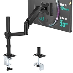 WALI Single Monitor Arm 13-32 Inch, Single Monitor Mount, Vesa Desk Mo
