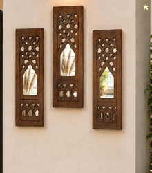 DE KRAFTSMAN wall panels for living room CARVED JHAROKHA style 3 wall 
