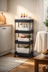Cantus 4 Compartments High Quality Plastic Portable Storage Troll...mo