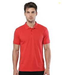 Scott International Men's Rich Cotton Regular Fit Striper Polo T-Shirt