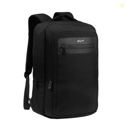 F Gear Kingsley 24L Premium Black Tech Laptop Backpack with Type-C Cha