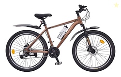 playR Atom 26 Inch Alloy - 21 Speed Bicycle - Front Wheel Shock Abs, F