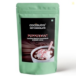 Peppermint Drinking Chocolate Mix, 100g | Hot or Cold, Gluten Free, Se
