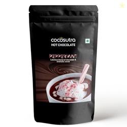 Peppermint Hot Chocolate Mix | Enjoy hot or cold | 500 gm | 100% Natur