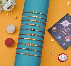 Combo of 10 Dora Rakhi Set for Brother, Bhaiya, Bhabhi for Rakhi/Raksh