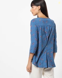 GITANJALI Abstract Slim Fit Shirt