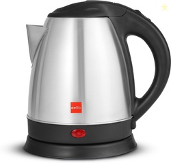 cello Quick Boil - Lifestyle Electric Kettle (1.5 L, Silver & Bla...mo