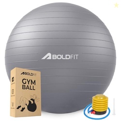 Boldfit Gym Ball for Exercise with Foot Pump for Workout Yoga for Wome