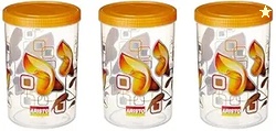 Aristo Storewell203 Plastic Storage Container- 1950 ML (3 pcs Set) (12