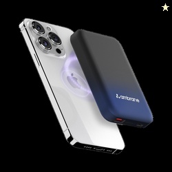 Ambrane 10000 mAh 22.5 W Wireless With MagSafe Slim Pocket Size P...mo