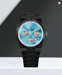 Roadster Original Black Plated Scratch Resistant Chrono Date Watc...mo