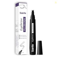 Sanfe Eyebrow Filler Pen | Waterproof Microblading Brow Pen | 4 Fork T