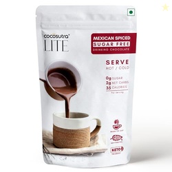 COCOSUTRA SUGAR FREE Drinking Chocolate Mix - Mexican Spiced | Zero Su