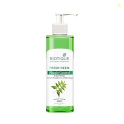 Biotique Fresh Neem Pimple Control Face Wash| Ayurvedic and Organicall