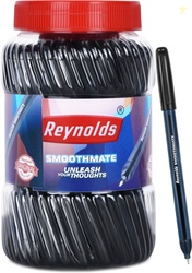 Reynolds Smoothmate Ball Pen (Pack of 50, Ink Color - Black)