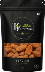 KraveYum Yellow Dry Dates | Golden Dry Dates | Sukha Khajoor | Premium