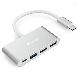 eller sant USB Type C Hub QUARDO 4IN1 multiport USB 3.0 High-Speed Ada
