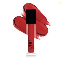 Enn Beauty Semi Matte Red Liquid Lipstick, Long Lasting Waterproof Non