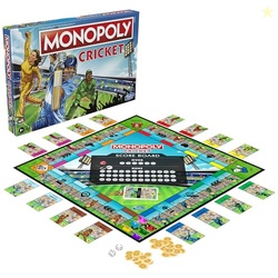 Monopoly Cricket Board Game | Cricket-Themed Monopoly Board Game for F