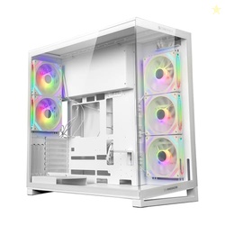 Zebronics Premium Gaming Case, Full-Tower, EATX, ATX, 5 ARGB Fans, Upt