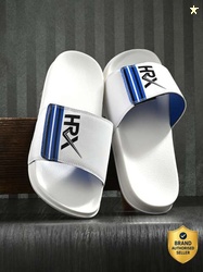 HRX by Hrithik Roshan Men Slides (White , 7)