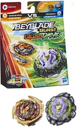 BEYBLADE Burst QuadDrive Destruction Ifritor I7 & Stone Nemesis N7 Spi