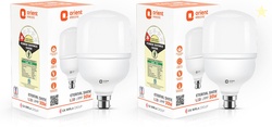Orient Electric 30 W Basic Round B22 LED Bulb White, Pack of 2