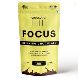 Cocosutra FOCUS - Sugar Free Ashwagandha Drinking Chocolate Mix | Enha