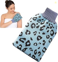TEMPERIA Exfoliating Body Scrub Glove for Women & Men for Bathing (1pc