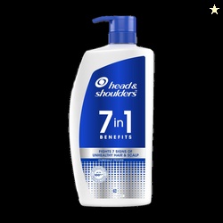 HEAD & SHOULDERS 7in1 Anti-Dandruff Shampoo | For All Hair Types | For