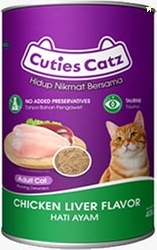 Wet Cat Food Can Chicken & Liver Flavor 0.4kg Wet Cat Food Can Chicken