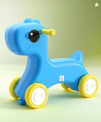 Lifelong Cuppy Horse Rideon for Kids 1+ Yrs|Sturdy, Round Edges Push R
