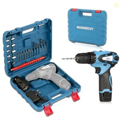 Wonder Cut 12V Cordless Drill Driver WC-CD1007-B |18 Settings |1450 RP